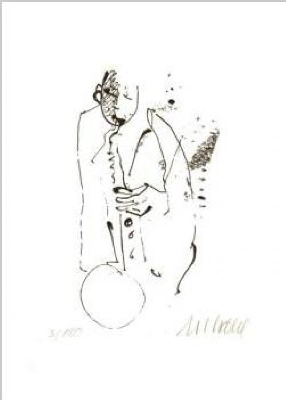 Armin Mueller-Stahl - Saxophonist - Blue Moon"