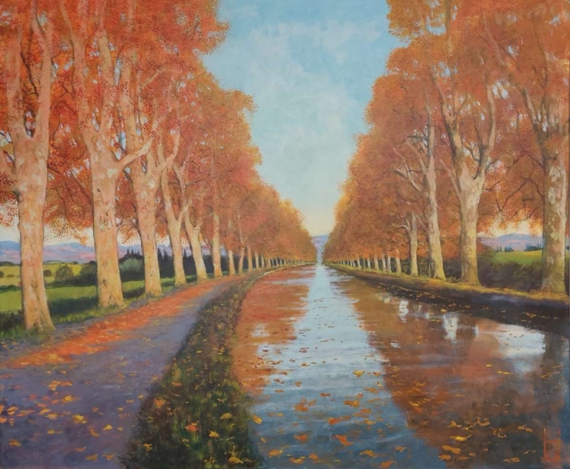 Uwe Herbst - Canal du Midi im Herbst