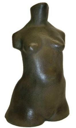 weiblicher Torso stehend