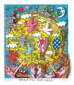 James Rizzi RIZZI10274 BEAUTIFUL SUN DAZE 14 x 12 cm