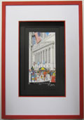 New York Stock exchange John Suchy 3-D-Popart